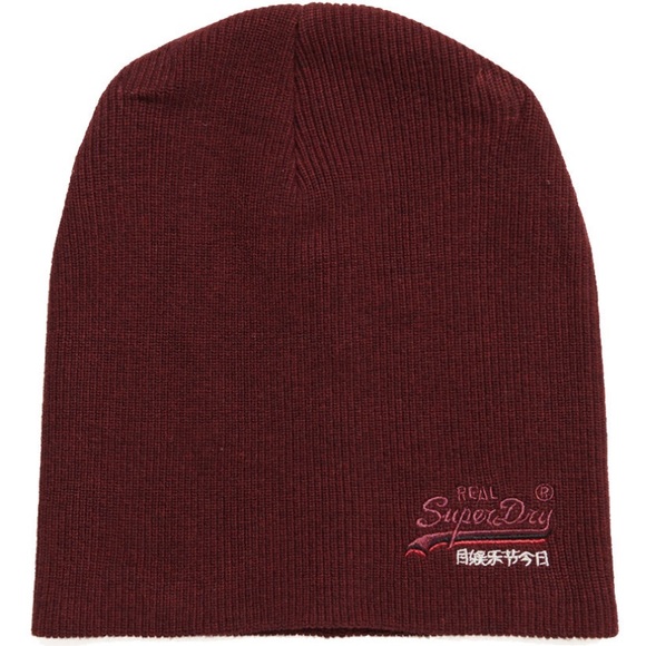 Unisex SuperDry Orange Label Beanie Winter Hat - Picture 6 of 14